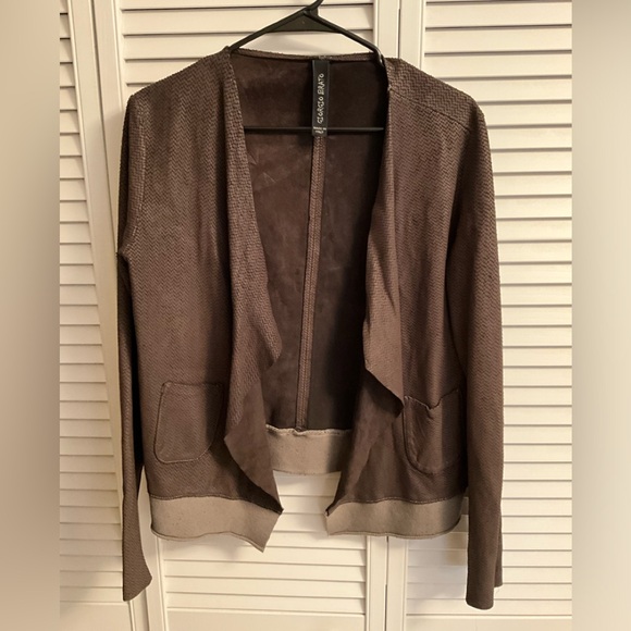 Giorgio Brato Brown Brown Leather Jacket - 44
